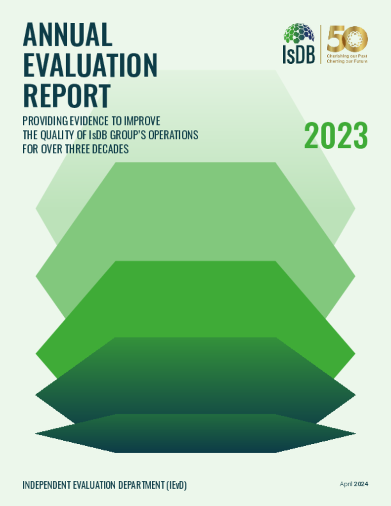 Annual Evaluation Report 2023 | Publications | IsDB