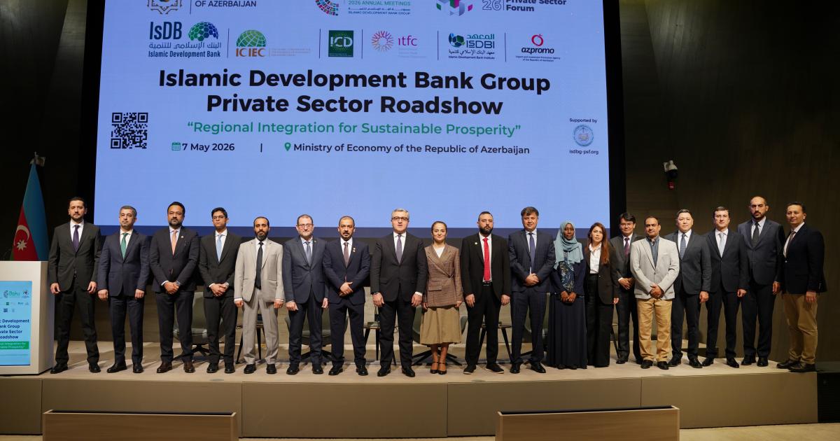 IsDB Group Successfully Concludes Private Sector Roadshow in Baku