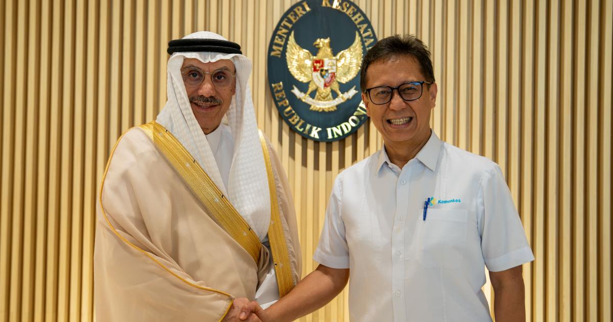 IsDB Group Chairman and Indonesia’s Health Minister Review Healthcare Partnership