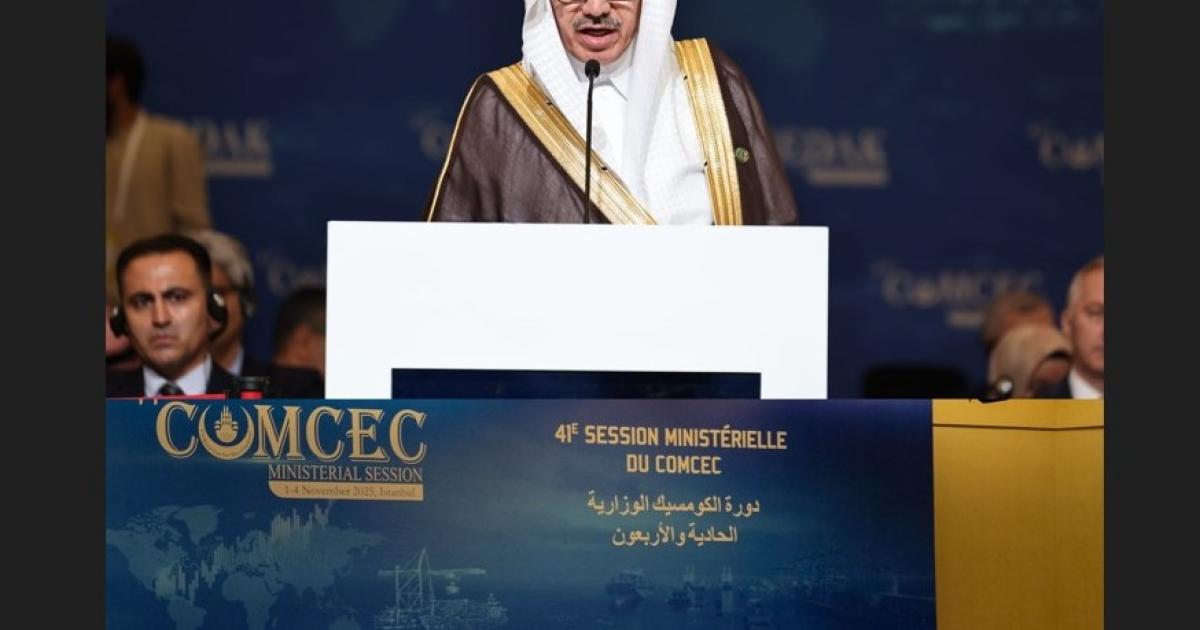 41st COMCEC Ministerial Session in Istanbul: IsDB Group Chairman ...